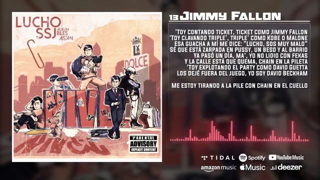 Lucho SSJ - Jimmy Fallon (Video Lyric Oficial) смотреть онлайн