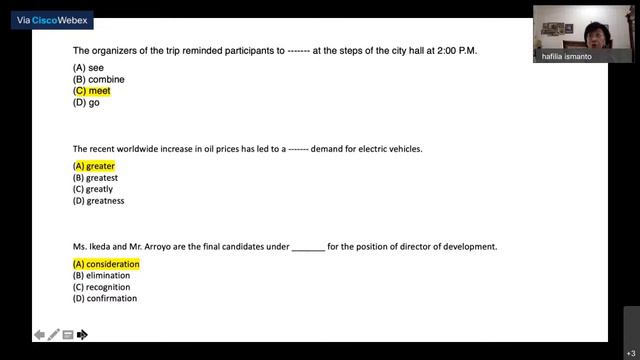 Sesi 7 Gelombang 2: Pembelajaran Siswa-Test Taking Strategies TOEIC Part 7 Reading Comperhension 1) смотреть онлайн