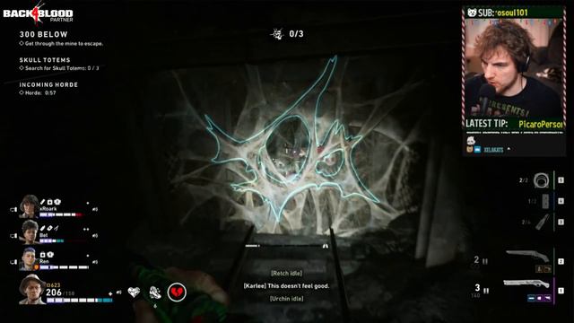 NO HOPE Difficulty in a *NEW* Tunnel (300 Below) 🩸 Back 4 Blood Tunnels of Terror DLC смотреть онлайн