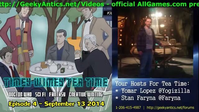 Timey-Wimey Tea Time EP4.5 - Studio Faryna Doctor Who Bantering REDUX - Featuring Series 8 Episode смотреть онлайн