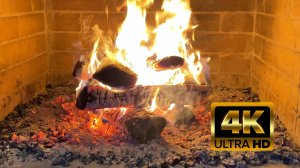 Камин и релакс в 4К