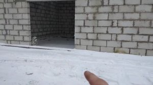 Гараж из пеноблока