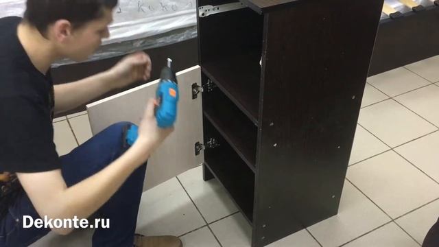 Сборка тумбы «Машенька» с ящиком смотреть онлайн