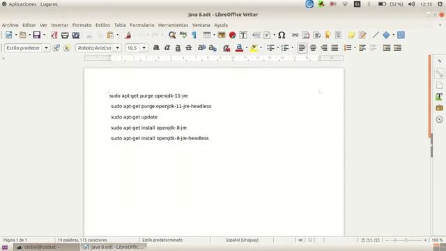 como instalar java 8 y borrar java 11 смотреть онлайн