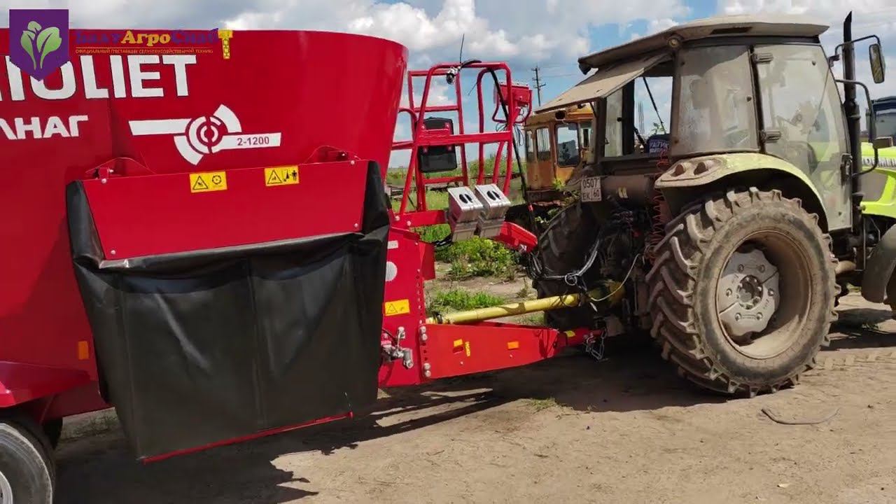 Запуск Trioliet Solomix 12 1200 ZK Псковская область смотреть онлайн