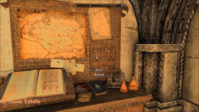 Karthside Estate - Skyrim Special Edition House Mod смотреть онлайн