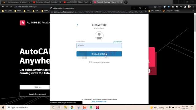 AutoCAD 2023 - Menú de aplicación смотреть онлайн
