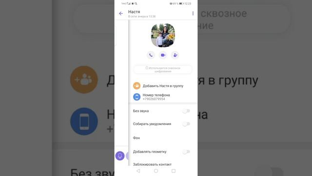 Блокирование и разблокирование своего пользователя в Viber смотреть онлайн