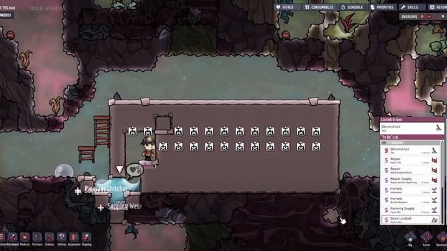 Oxygen Not Included - How build a vacuum room (Low tech) смотреть онлайн