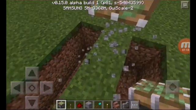 Как построить Механические ворота в Minecraft pe 0.15.0 смотреть онлайн