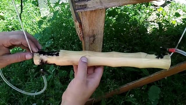 Выжигание трансформатором от микроволновки