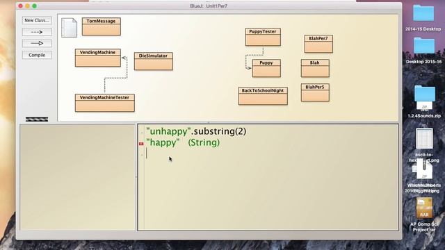 substring method of the Java String class смотреть онлайн