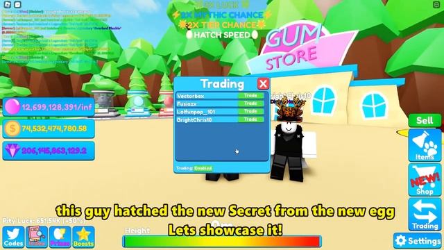?PART 2 OF FALL EVENT IS HERE! , NEW SECRET SHOWCASE + BLACK MARKET! | ROBLOX BUBBLEGUM MAYHEM смотреть онлайн