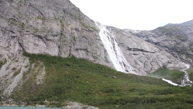 2018.07.28.Ледник Briksdalsbreen и озеро смотреть онлайн