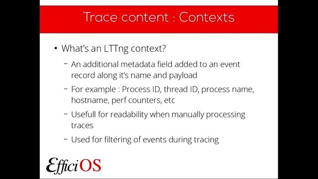 A follow-up on LTTng container awareness System level tracing in a containerized world смотреть онлайн