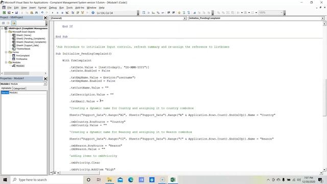 Complaint Management System in Excel and VBA - Part 5 (Writing Sub Procedures and Functions) смотреть онлайн