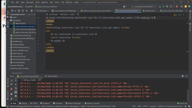 Jinja Template Inheritance смотреть онлайн