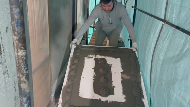 Как приклеить пенополистирол (ППС) на фасад дома. смотреть онлайн