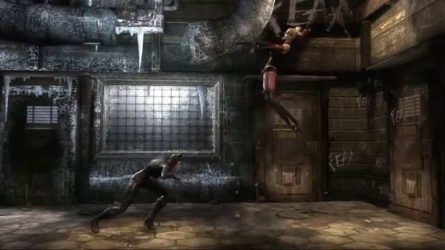 Injustice: Gods Among Us — Женщина-кошка против Харли Квинн