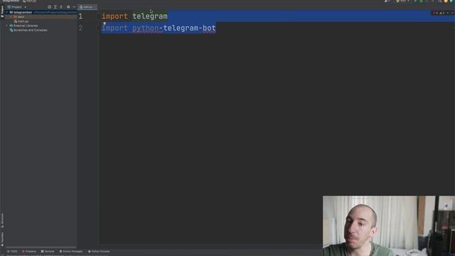 Part 3 : Creating a Telegram Bot with Python and the BotFather - Python Packages смотреть онлайн
