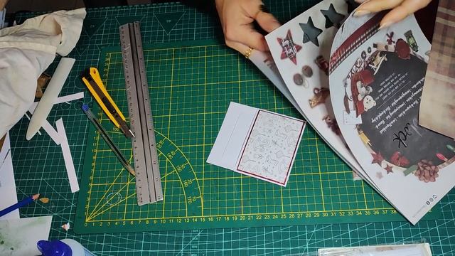 Tuto Carte Interactive Ou POP UP De Noël #action #noel #scrapbooking #diy #popup