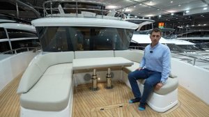 Princess X80 – «карманная» суперъяхта • Обзор на русском • boot Dusseldorf 2024