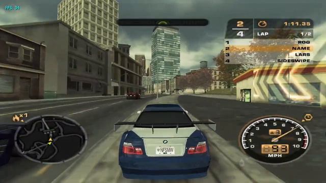 Need For Speed Most wanted 2005 GameCube Dolphin Emulator 1080p смотреть онлайн