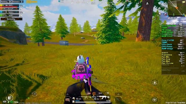 PUBG MOBILE - Gameloop 32 bit - 90 FPS - HDR + Extreme - GTX 1060 6GB + Core i7-4790 - New Update2. смотреть онлайн