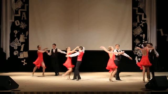 Народный коллектив спортивного танца «Элита», г. Ялуторовск - «Кафелатино» смотреть онлайн