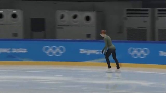 Александра Трусова тренировка на Олимпиаде 2022 (тоже с тик тока автора потеряла)