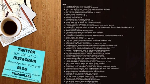 7 Days to Die: 18.2 b5 Stable Patch Notes смотреть онлайн