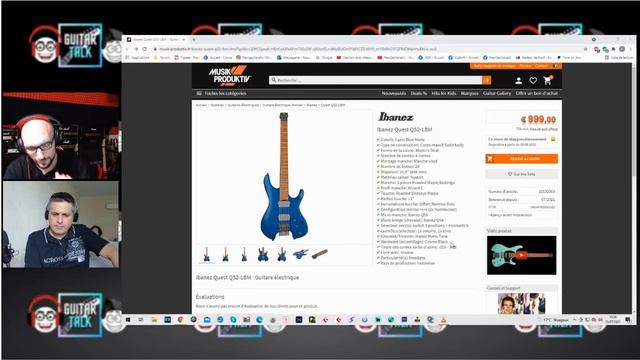 Ibanez lance une série de guitares headless - GUITAR TALK#17 смотреть онлайн