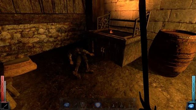 Прохождение Dark Messiah of Might and Magic. Часть 1. Менелаг и тёлочка в голове смотреть онлайн