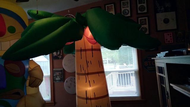 Gemmy Summer Airblown Inflatables 2004 Tiki Pole And 2003 Palm Tree Reviews смотреть онлайн