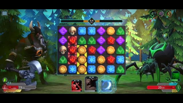 Puzzle Quest 3 - Match 3 Battle RPG Gameplay - Android смотреть онлайн