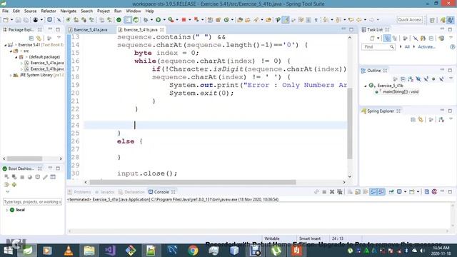 Introduction To Java Programming Exercise 5 41b смотреть онлайн