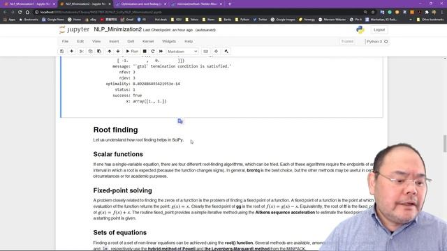 IMSE780 Solving Nonlinear Optimization problem with Scipy Part 2/4 смотреть онлайн