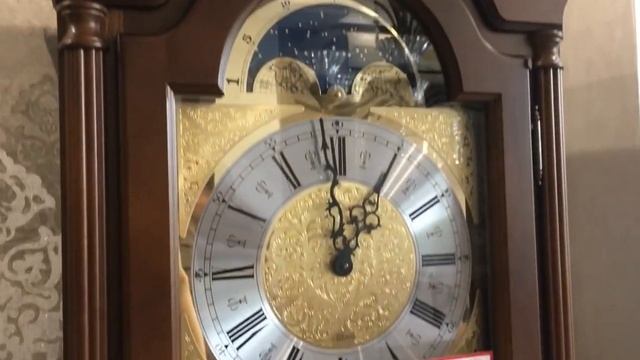 Настройка напольных часов Hermle смотреть онлайн