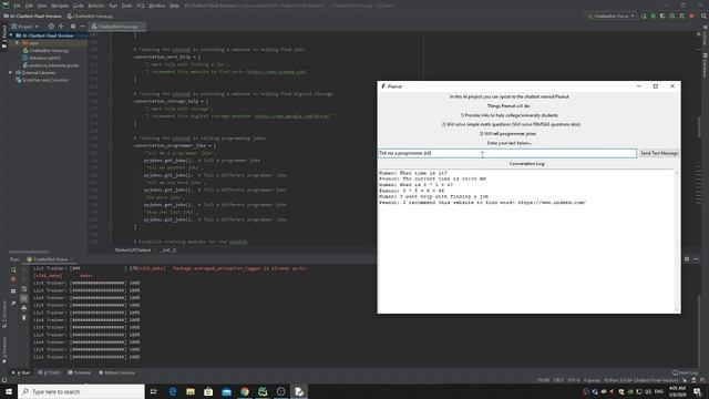 Python AI Chatbot смотреть онлайн