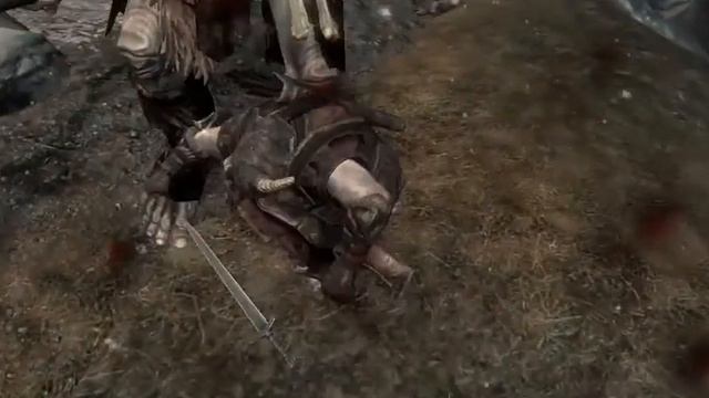 shingeki no skyrim смотреть онлайн