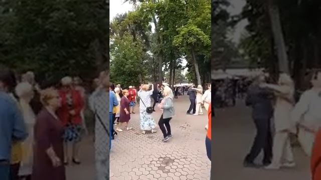 Танцы в Центральном парке Кишинёва (У Фонтана) Часть 3 смотреть онлайн