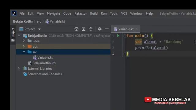 Perbedaan variabel VAR dan VAL di KOTLIN смотреть онлайн