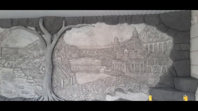 Барельеф ПОКРАСКА | Bas-relief PAINTING смотреть онлайн