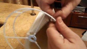 Сборка абажура к торшеру Вега!