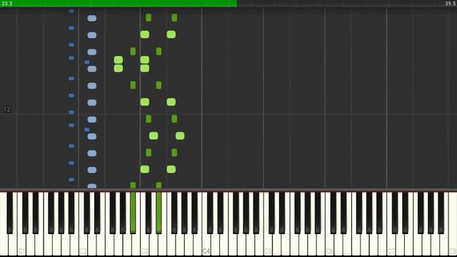 Super C - Boss 2 Theme (Piano Tutorial) смотреть онлайн