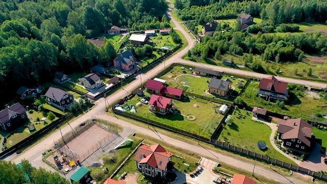 Коттеджный поселок ТРИ БЕРЕГА, июль 2019 смотреть онлайн
