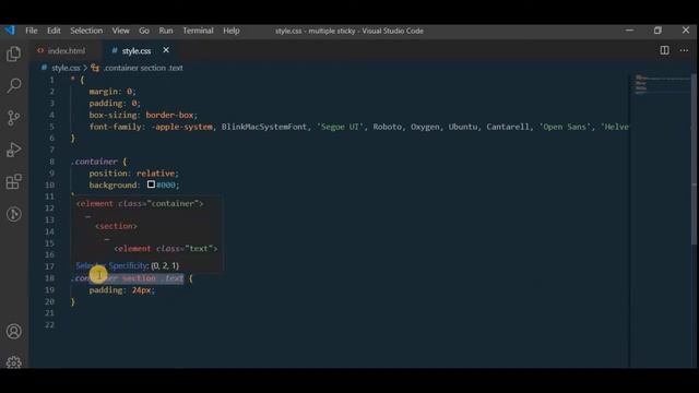 Multiple Sticky header using CSS || Quick tips and tricks смотреть онлайн