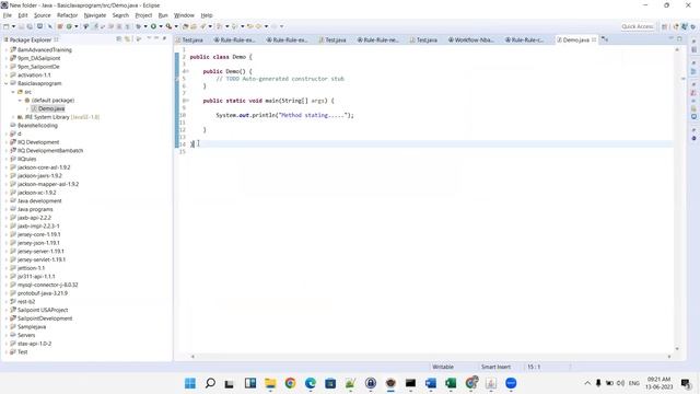 How to write simple java class in eclipse смотреть онлайн