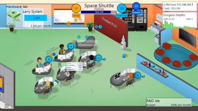 Let's Play Game Dev Tycoon EP 20 - Dungeon Depths смотреть онлайн