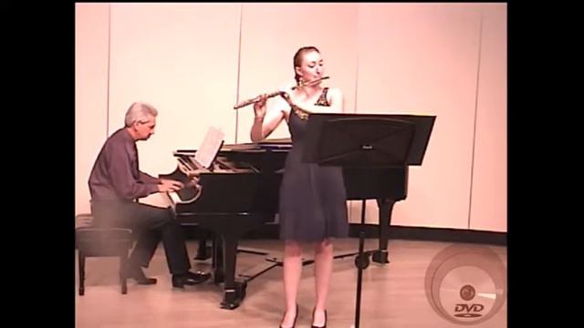 Poulenc Flute Sonata, 3rd Movement, Kim Davis Flute смотреть онлайн